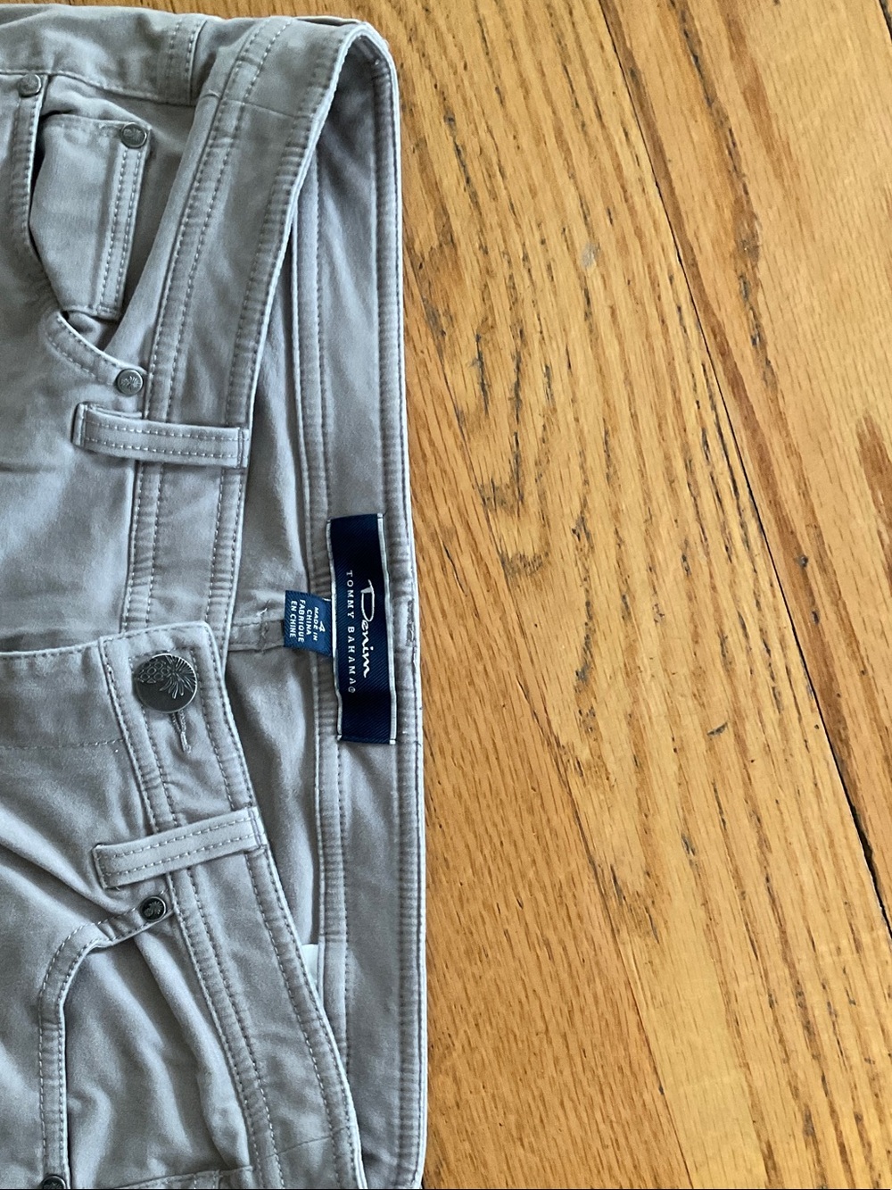 Tommy Bahama Gray Casual Chinos